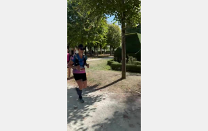 Arrivée trail Pons Marie-Anne